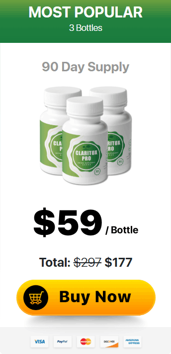 Claritox Pro price 3 bottle